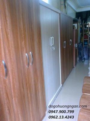 Tủ áo gỗ 3 cánh MFC siêu bền, chống nước, chống xước NT603